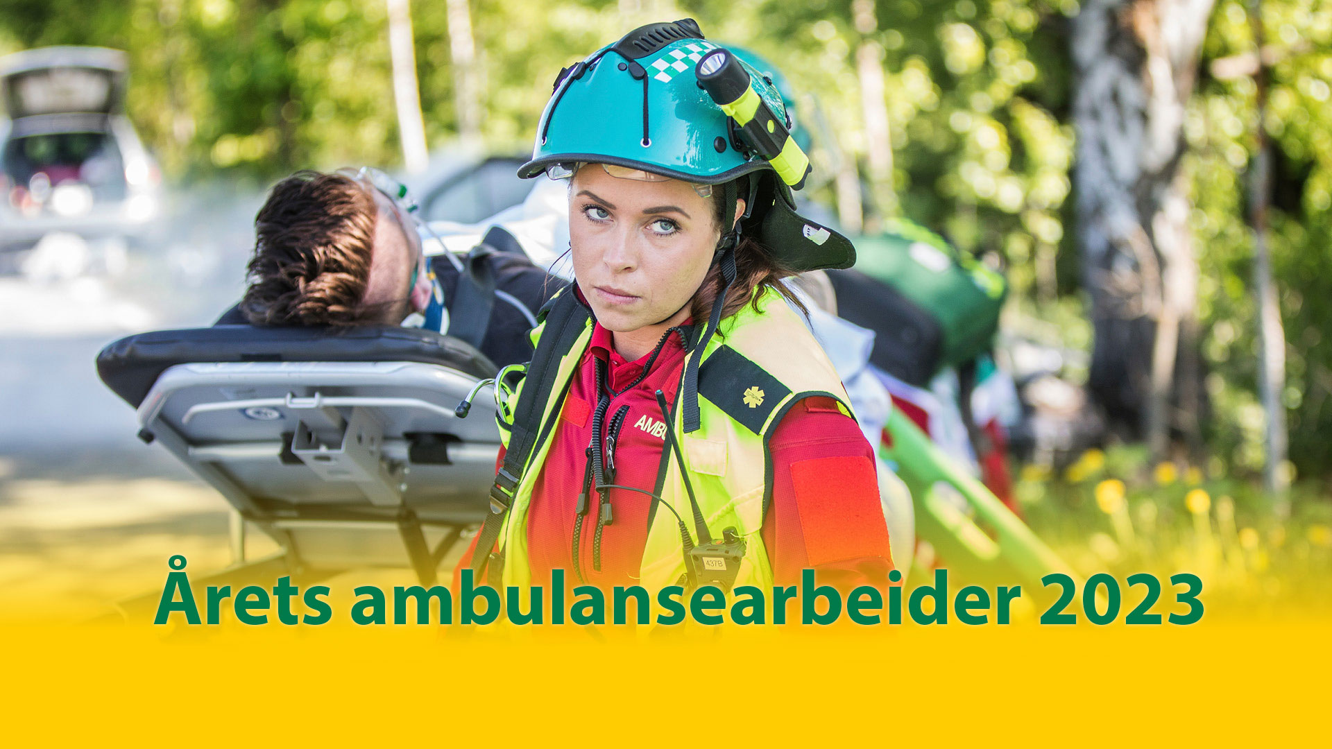 Kjenner du noen som fortjener å bli Årets ambulansearbeider 2023?. Foto: Fredrik Naumann/Felixfeatures.com.