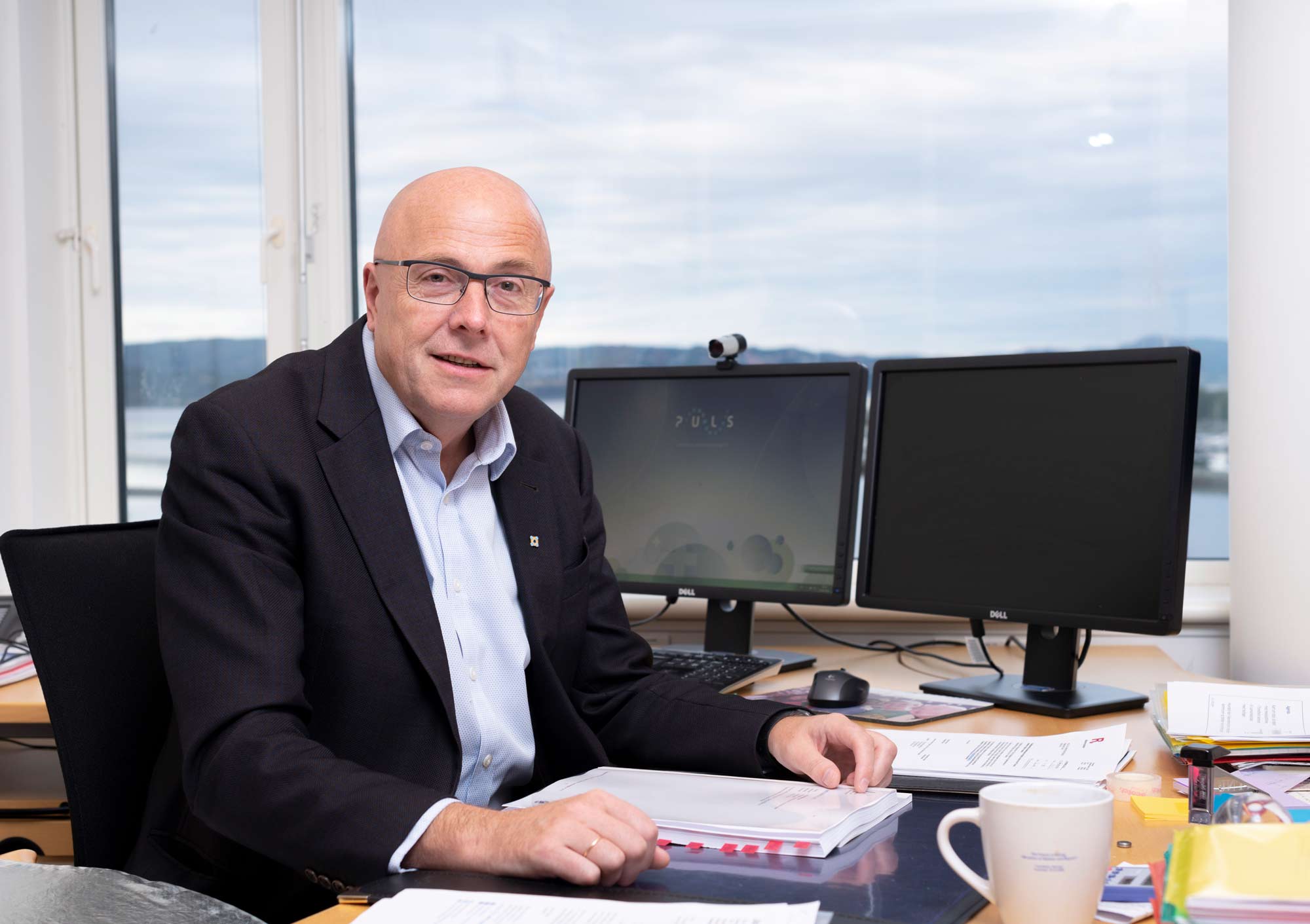 Stig Slørdahl har vært administrerende direktør for Helse Midt-Norge siden 2015. 1. august fratrer han sin stilling. Foto: Terje Visnes